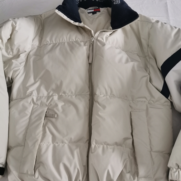 ❤️Tommy Hilfiger Flag Puffer Coat vintage - Picture 2 of 9